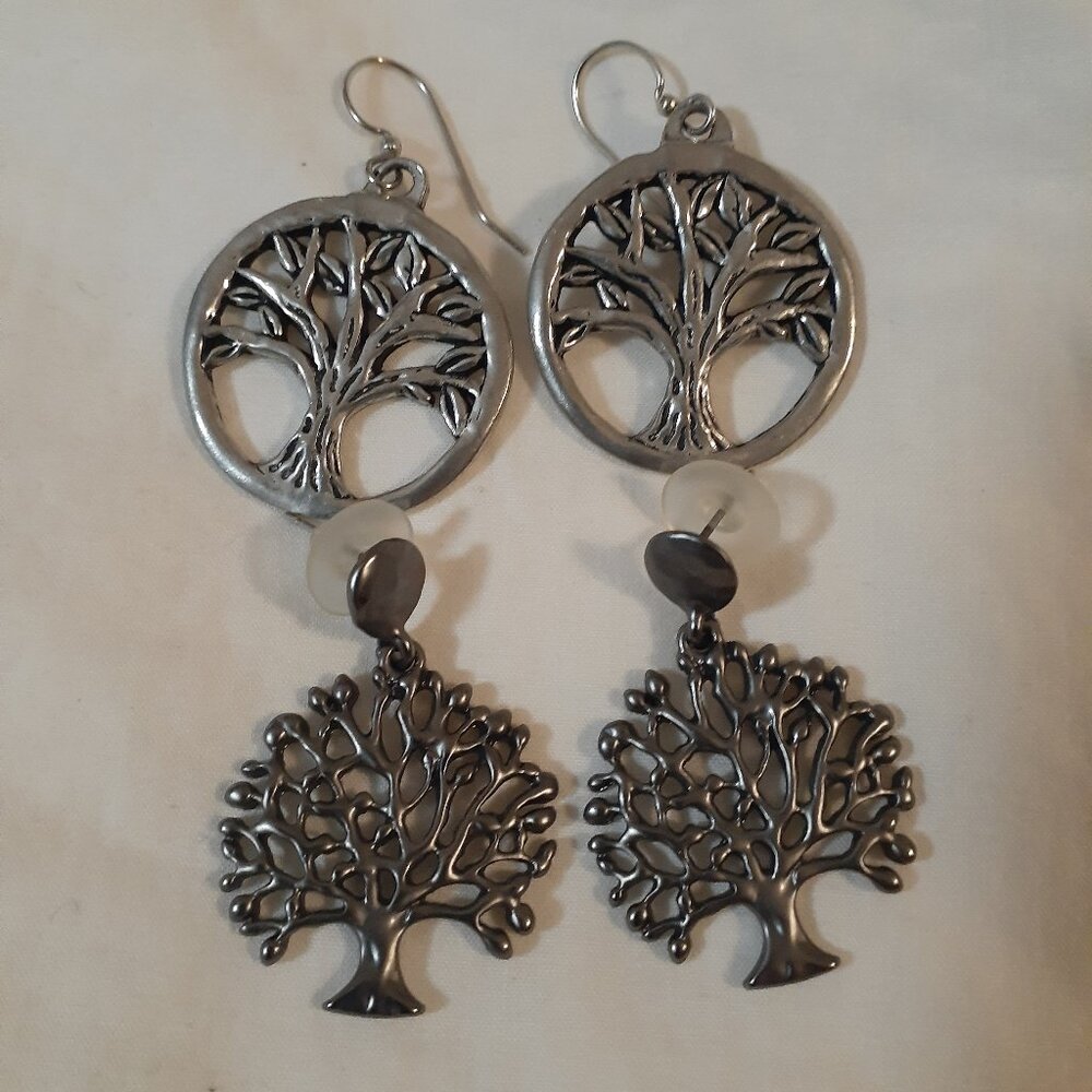 Tree of Life Earring Duo